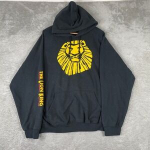 Disney The Lion King Hoodie Mens XL Broadway Musical Simba Graphic Pullover